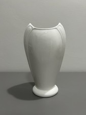Vaso Trofeo In Ceramica Bianco