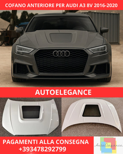 Cofano anteriore per audi - cofano, a3