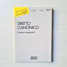 Diritto Canonico Nozioni