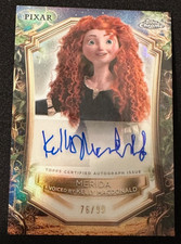 KELLY MACDONALD /99 AUTO INCANTATA MERIDA BRAVE 2025 TOPPS CHROME DISNEY WONDER