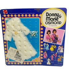 Mattel Warm Wrap Donny & Marie Osmond moda TV adatta a Barbie e P.J. Bambole 1976