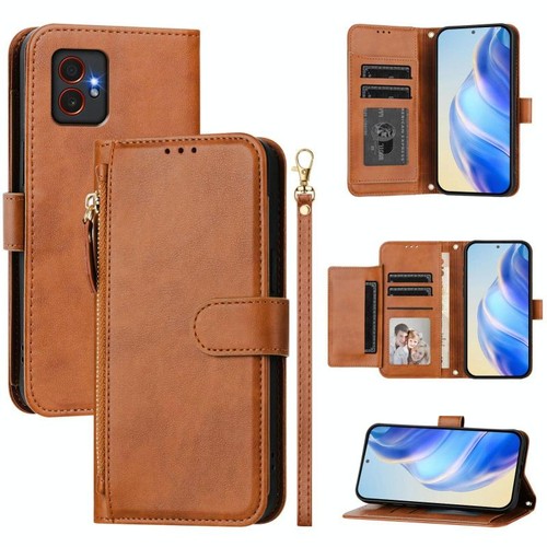 Custodia pelle con - , e