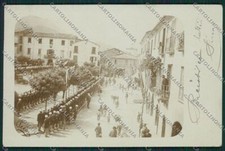 Avellino Bagnoli Irpino Fanteria Foto cartolina EE5904