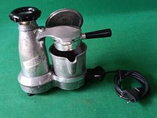 VECCHIA CAFFETTIERA ELETTRICA LA VESUVIANA OMG 3 TAZZE VINTAGE FUNZIONANTE. CS58