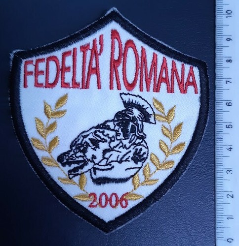Toppa roma fedelta - toppa, a.s.roma