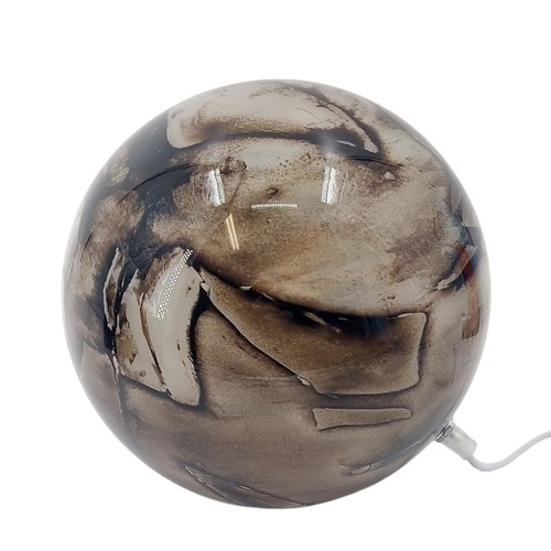 Lampada sfera earth - lampada, marmor