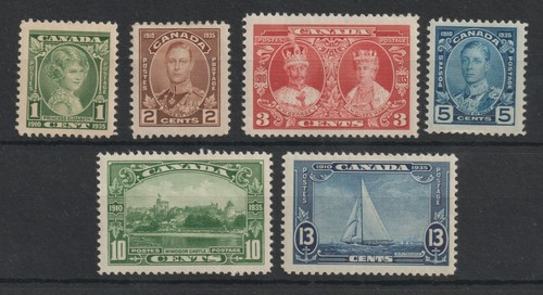 Canada giorgio 1935 set - v,