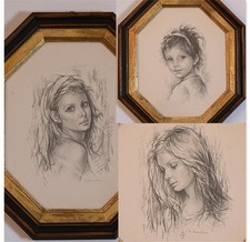 3 Litografie Ritratti Giuseppe