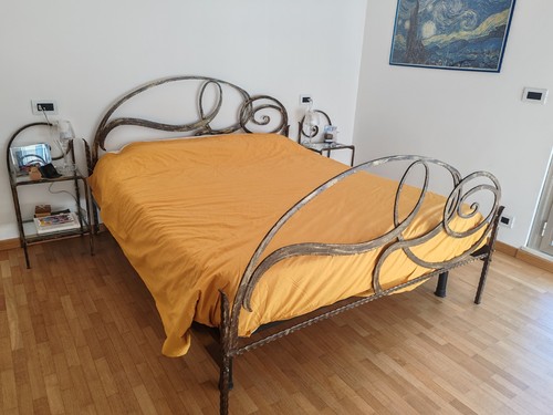Letto matrimoniale comodini - letto,