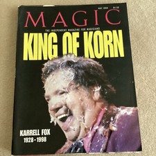 Magic Magazine Karrel Fox Front Cover