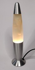 LAMPADA LAVA LAMP MAGMA LUCE NOTTE DESIGN ARREDO RETRÒ BIANCA PSICHEDELICA #27