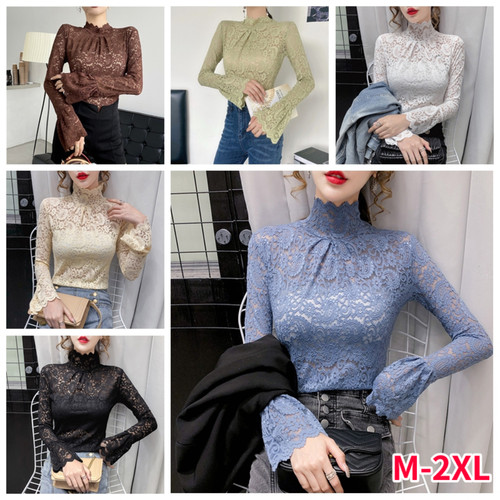 Shirt donna maglia pizzo - t-shirt,