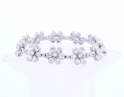 Bracciale oro bianco - , 18