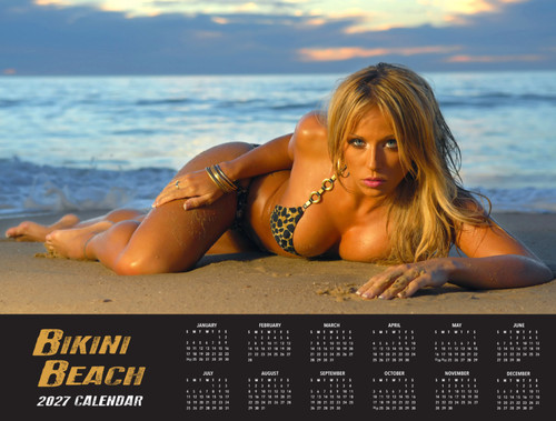 Calendario parete bikini - da,