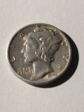 One Dime USA Mercury 1943