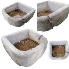 Antica originale Vasca abbeveratoio in pietra cm 80 lavandino fontana marmo