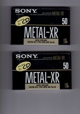 2x SONY METAL XR50c Audio