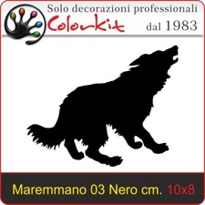 Adesivo Cane Pastore Maremmano