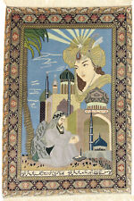 Tappeto orientale annodato a