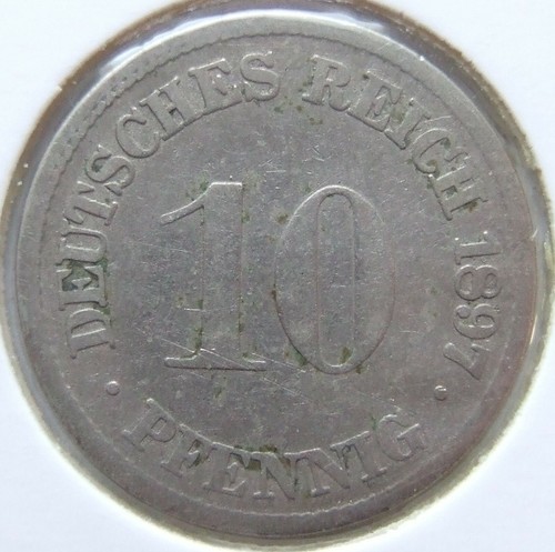 Pfennig 1897 reich - 10,