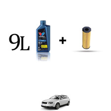 Kit filtro olio e 9L per Audi