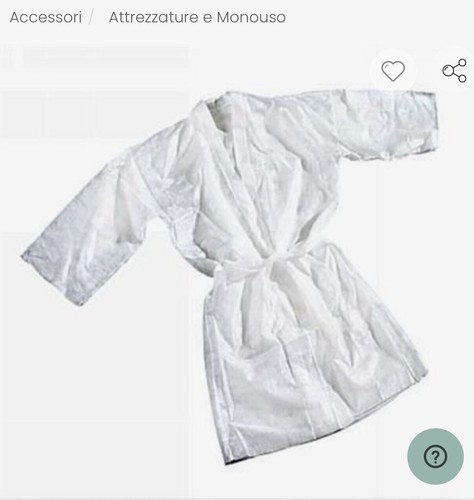Kimono monouso parrucchiere - 40,