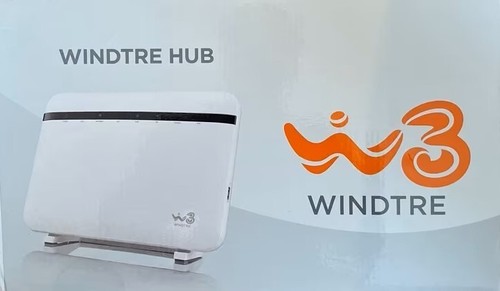 Modem fibra routers wind3 hub - modem,