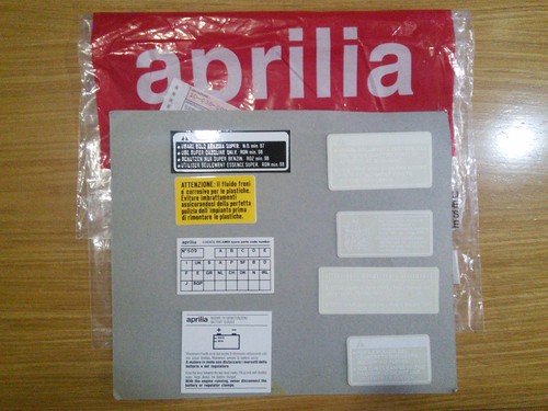 Aprilia replica kit - sr, 50