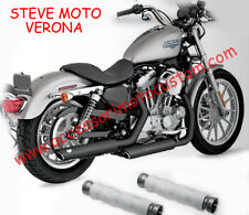 MARMITTE SCARICHI TERMINALI HARLEY DAVIDSON SPORTSTER XL 883 1200 IRON NIGHTSTER