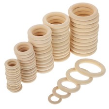  Anelli di tende in legno da