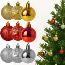 18 Palline di Natale 4cm -