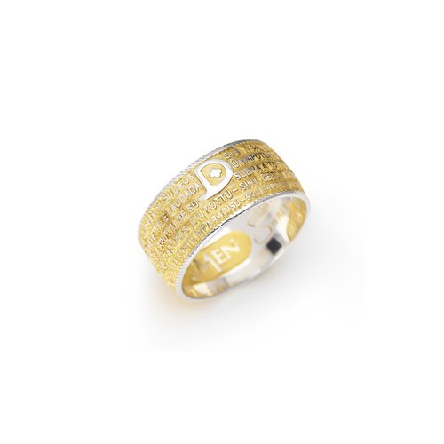 Anello amen argento - argento, 925‰