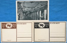 GERMANIA LOTTO 3 CARTOLINE POSTALI ILLUSTRATE