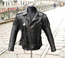 Giubbotto pelle chiodo vintage
