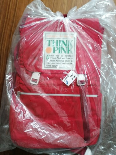 Zaino vintage think - vintage, rosso