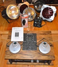 ATTREZZATURA PER DISCOTECA CON IMPIANTO LUCI SEMIPROFESSIONALE