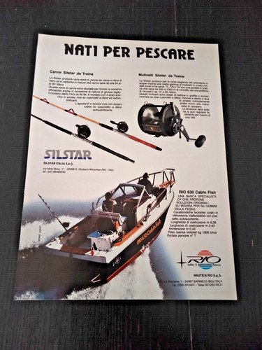 1989 silstar mulinelli canne - silstar,