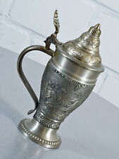 WWM 92% brocca in peltro boccale con coperchio boccale birra Humpen 0,35 L vi...