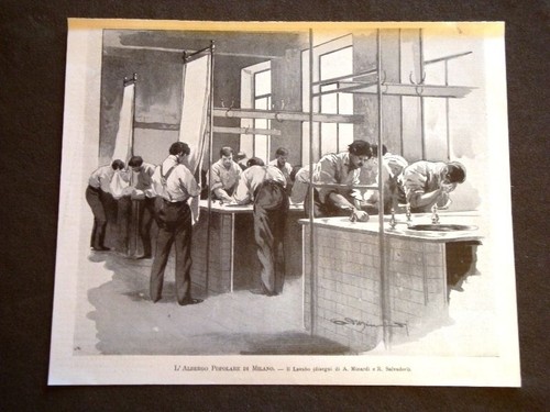 Milano nel 1901 - , albergo