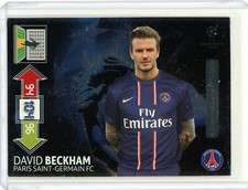David Beckham LIMITED EDITION Panini Champions League UPDATE Adrenalyn 2012-2013