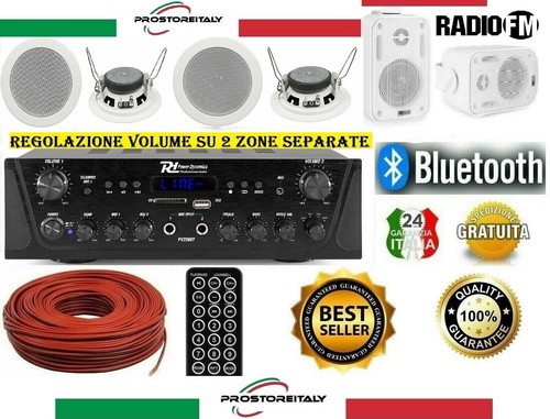 Kit filodiffusione 100watt - filodiffusione, 100watt+4