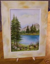 PANNELLO CERAMICA ARTISTICA FIRMA PRIMAVERA 4 STAGIONI