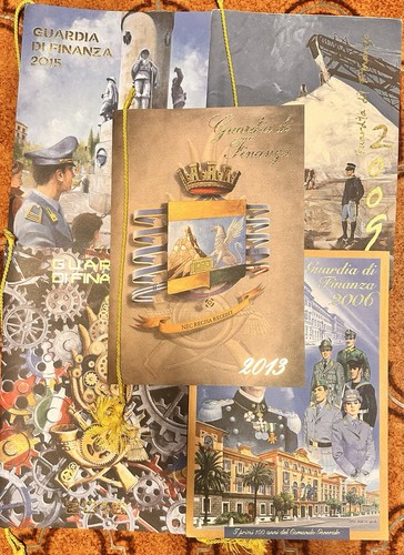 Militaria lotto calendari - lotto, 5
