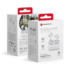 Forcell Auricolare Bluetooth Master Pro White Per Motorola Edge 30 Neo Ultra