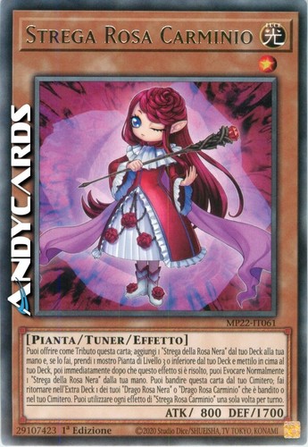 Strega rosa carminio - strega,