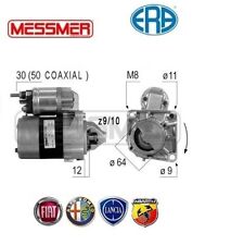 Motorino Avviamento MESSMER 1 KW Fiat Abarth 500 Grande Punto Panda 1.2 1.4 Benz