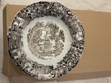 Antico Lavabo/ Ciotola dipinta In Ceramica- Usata come da foto