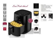 Girmi FG87 EcoFrit Black Friggitrice ad aria, 5 Litri, 1400 Watt, Nero