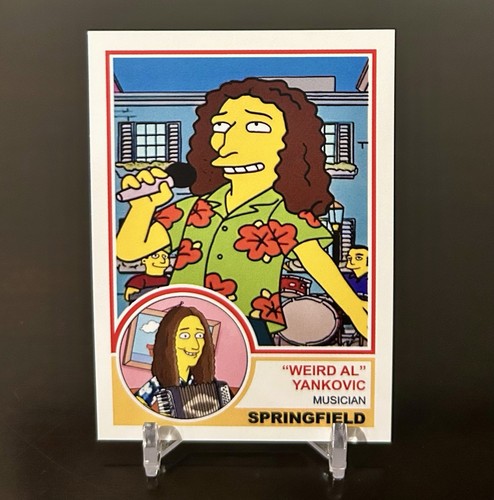 Weird yankovic simpsons - al,