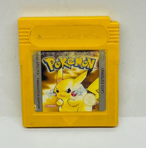 Pokemon giallo per - game,